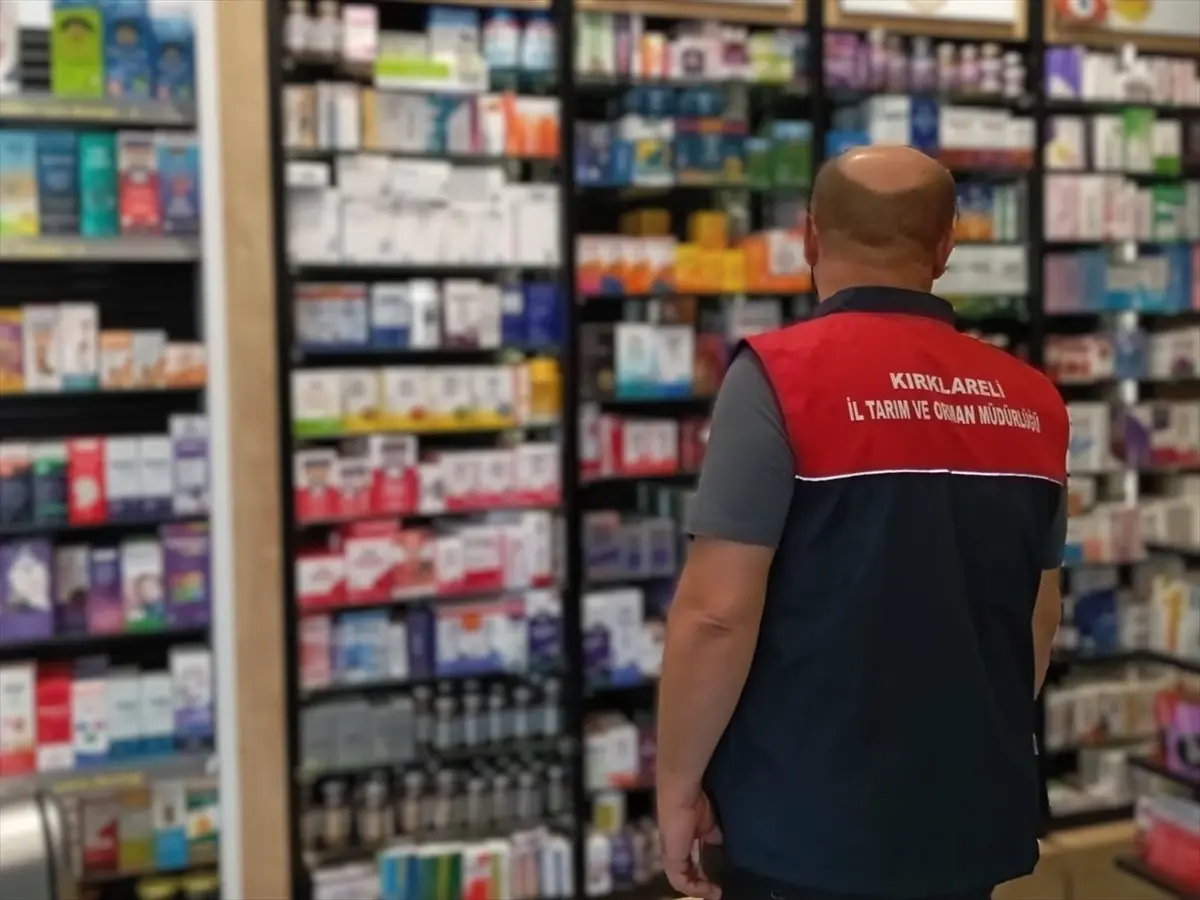kirklarelinde eczane denetimi iFdXQxsj