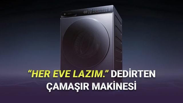 Xiaomi, Kalabalık Ailelerin Vazgeçilmezi Olacak Her Türden Lekeyi Çıkaran Çamaşır Yıkama ve Kurutma Makinesi Tanıttı
