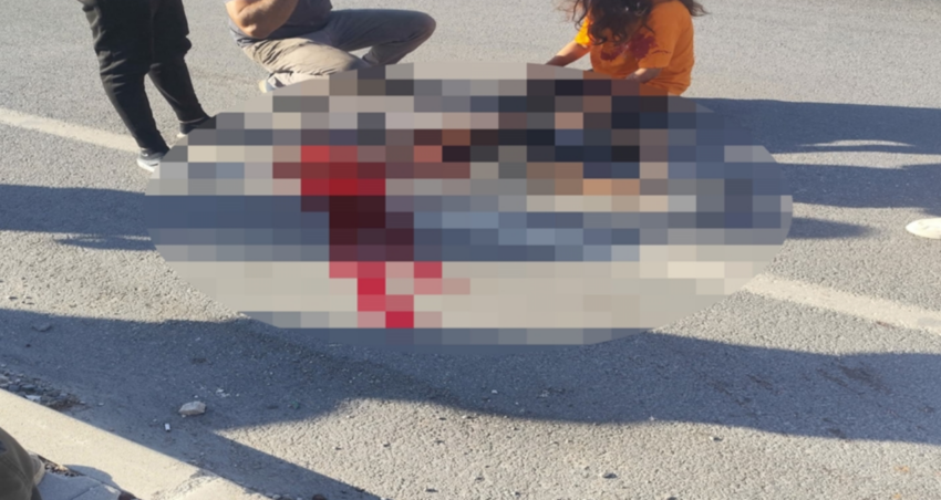Topun pesinden yola cikan cocuk kamyonetin altinda can verdi 9E4SOROU